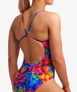 Maillot De Bain Funkita Femme Single Strap - Ocean Galaxy -Combinaisons Hommes Mrillots Oe Bain soldes fs15l71552 4