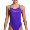 Maillot De Bain Funkita Fille Single Strap - Crush