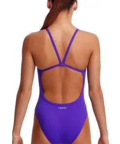 Maillot De Bain Funkita Fille Single Strap - Crush -Combinaisons Hommes Mrillots Oe Bain soldes fs16g02595 4