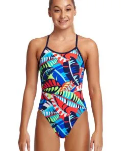 Maillot De Bain Funkita Fille Single Strap - Face Palm