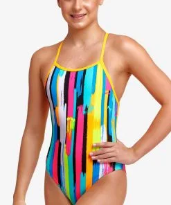 Maillot De Bain Funkita Fille Strapped In - Winning Streak -Combinaisons Hommes Mrillots Oe Bain soldes fs38g71481 2