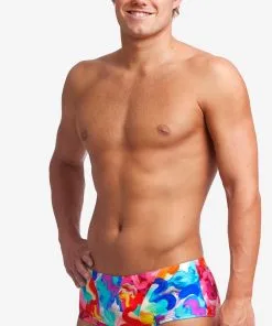 Maillot De Bain Funky Trunks Homme Trunks - Messy Monet -Combinaisons Hommes Mrillots Oe Bain soldes ft30m71536 3