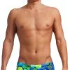 Maillot De Bain Funky Trunks Homme Trunks - Blue Bottle -Combinaisons Hommes Mrillots Oe Bain soldes ft30m71539 2