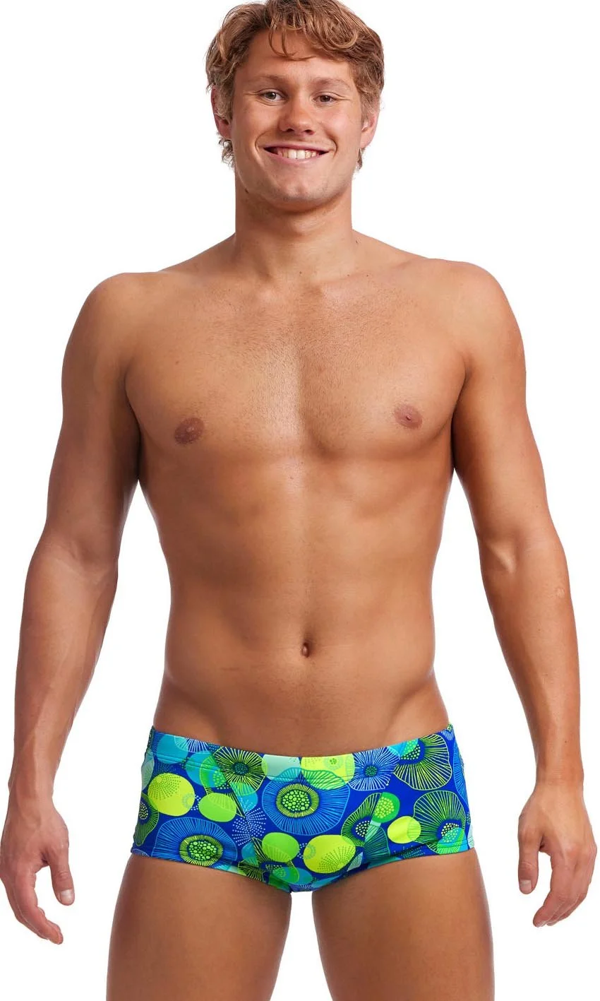 Maillot De Bain Funky Trunks Homme Trunks - Blue Bottle 3 Maillot De Bain Funky Trunks Homme Trunks - Blue Bottle
