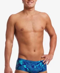 Maillot De Bain Funky Trunks Homme Trunks - Deep Blue -Combinaisons Hommes Mrillots Oe Bain soldes ft30m71562 2
