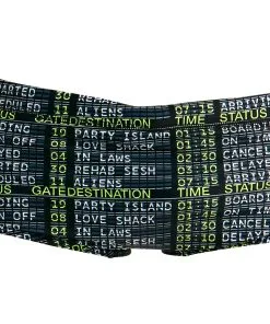 Maillot De Bain Funky Trunks Garçon Departure Board Noir -Combinaisons Hommes Mrillots Oe Bain soldes ft32b departure board 0826 0