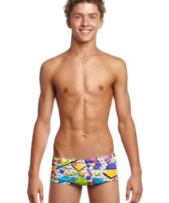 Maillot De Bain Funky Trunks Garçon Classic Trunks - Jumbled Up