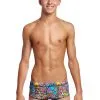 Maillot De Bain Funky Trunks Garçon Classic Trunks - Prism Break -Combinaisons Hommes Mrillots Oe Bain soldes ft32b prism break 01