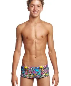 Maillot De Bain Funky Trunks Garçon Classic Trunks - Prism Break
