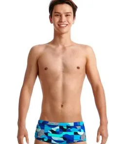 Maillot De Bain Funky Trunks Garçon Sea Spray Bleu