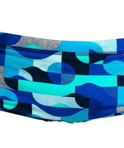 Maillot De Bain Funky Trunks Garçon Sea Spray Bleu -Combinaisons Hommes Mrillots Oe Bain soldes ft32b sea spray 0798 2