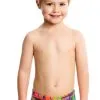 Maillot De Bain Funky Trunks Enfant Garçon Cubism Chaos Multicolore