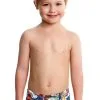 Maillot De Bain Funky Trunks Enfant Garçon Postcard Paradise Multicolore -Combinaisons Hommes Mrillots Oe Bain soldes ft32t postcard paradise s1