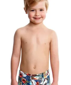 Maillot De Bain Funky Trunks Enfant Garçon Postcard Paradise Multicolore