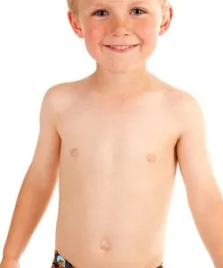 Maillot De Bain Funky Trunks Enfant Garçon Space Ham Multicolore