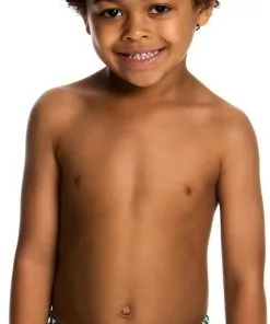 Maillot De Bain Funky Trunks Enfant Garçon Clockwork Multicolore