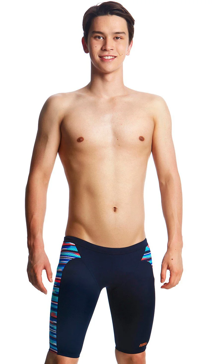 JAMMER Funky Trunks Garcon Meshed Up Bleu 3 JAMMER Funky Trunks Garcon Meshed Up Bleu