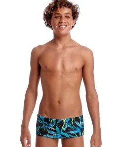 Maillot De Bain Funky Trunks Garçon Sucker Punch Noir