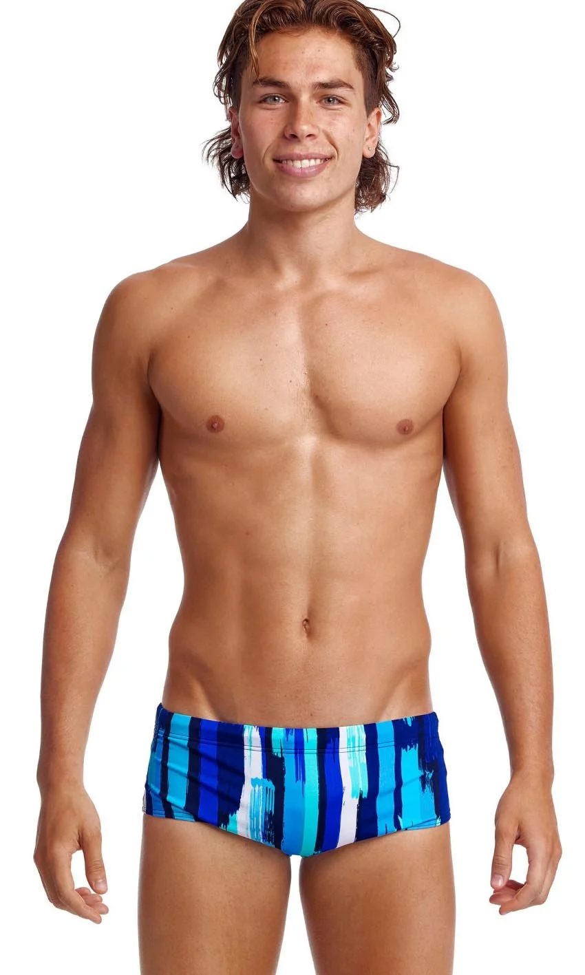 Maillot De Bain Funky Trunks Homme Sidewinder - Roller Paint 3 Maillot De Bain Funky Trunks Homme Sidewinder - Roller Paint