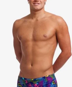 Maillot De Bain Funky Trunks Homme Sidewinder - Oyster Saucy -Combinaisons Hommes Mrillots Oe Bain soldes fts010m71561 1