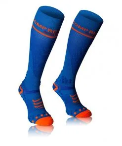 Compression Sportive Compressport Full Socks V2.1 Bleu