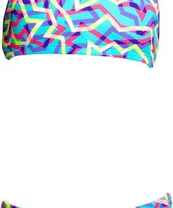 Maillot De Bain Funkita 2 Pièces Fille Mint Strips Violet -Combinaisons Hommes Mrillots Oe Bain soldes funkita criss cross zweiteiliger bikini m dchen mint strips1920x1920 scaled