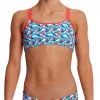 Maillot De Bain Funkita 2 Pièces Fille Swallowed Up Bleu