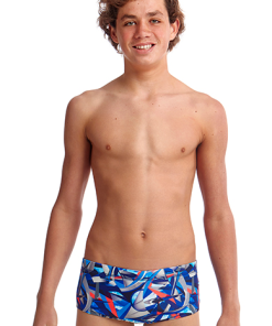 Maillot De Bain Funky Trunks Garçon Futurismo Bleu