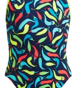 Maillot De Bain Funkita Fille Single Strap Chilli Boss -Combinaisons Hommes Mrillots Oe Bain soldes g chilli boss