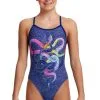 Maillot De Bain Funkita Fille Single Strap Snake It Off