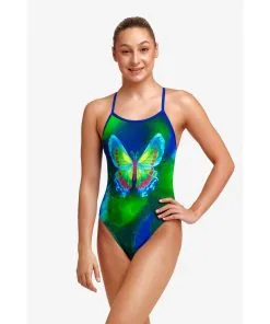 Maillot De Bain Funkita Fille Single Strap - Fly Girl Fly -Combinaisons Hommes Mrillots Oe Bain soldes girl fly f2