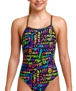 Maillot De Bain Funkita Fille Strapped In - Love Funky