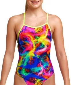 Maillot De Bain Funkita Fille Strapped In - Solar Flares
