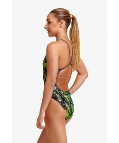 Maillot De Bain Funkita Fille Single Strap - Lion Eyes -Combinaisons Hommes Mrillots Oe Bain soldes girls lion eyes c