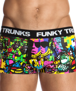 Sous Vêtement Homme Funky Trunks Boxer Here's Jonny -Combinaisons Hommes Mrillots Oe Bain soldes here s johnny2 0