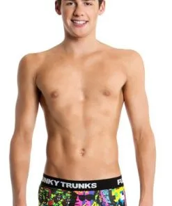 Sous Vêtement Junior Garçon Funky Trunks Boxer Here's Johnny