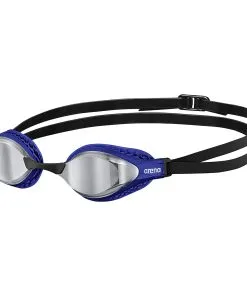 Lunettes De Compétition Natation Arena Air Speed Mirror Silver Blue