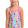 Maillot De Bain Funkita Enfant Fille Jiggy Saw Rose