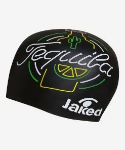Bonnet Silicone De Natation Jaked Tequila Noir