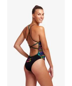 Maillot De Bain Funkita Femme Strapped In - Love Funky -Combinaisons Hommes Mrillots Oe Bain soldes ladies love funky c2