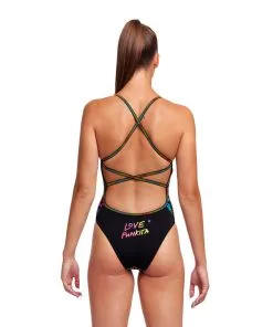 Maillot De Bain Funkita Femme Strapped In - Love Funky -Combinaisons Hommes Mrillots Oe Bain soldes ladies love funky d
