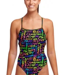 Maillot De Bain Funkita Femme Strapped In - Love Funky
