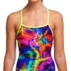 Maillot De Bain Funkita Femme Strapped In - Solar Flares -Combinaisons Hommes Mrillots Oe Bain soldes ladies solar f