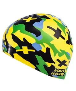 Bonnet Silicone De Natation Madwave CAMOUFLAGE Jaune 7 Bonnet Silicone De Natation Madwave CAMOUFLAGE Jaune -Combinaisons Hommes Mrillots Oe Bain soldes mad wave silikon yetiskin yuzucu bonesi m0550 07 0 86w 0936599304204784