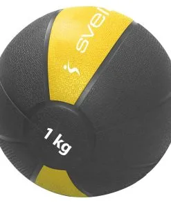 Renforcement Musculaire Sveltus Medecine Ball 1 KG Jaune
