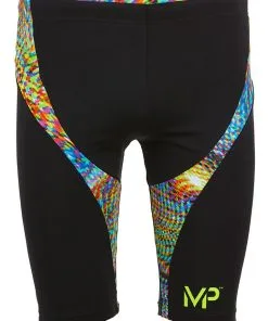 MP MICHAEL PHELPS Maillot De Bain Homme MP Snake Jammer Noir