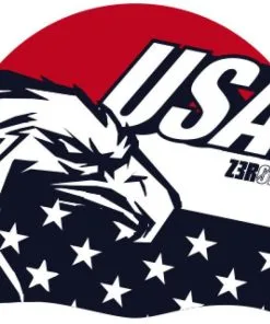 Bonnet Silicone De Natation Zerod National Pride - USA