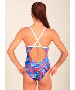 Maillot De Bain De Natation Femme Mako Nereid Coral Blue -Combinaisons Hommes Mrillots Oe Bain soldes nereid coral blue3