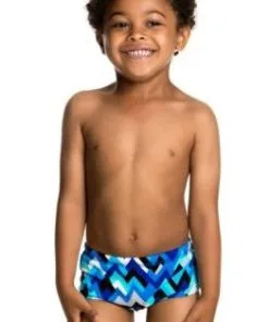Maillot De Bain Funky Trunks Enfant Peak Performance Bleu