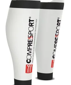 Compression Sportive Compressport Calf R2 V2 Blanc